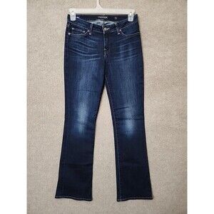 LUCKY BRAND Lolita Boot Cut Jeans Womens 6 28 Blue Dark Wash Stretch